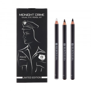 Набор стойких карандашей-каялов для глаз Midnight Crime BESPECIAL (3 цвета)