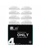 “ONLY” набор силиконовых бигудей для завивки натуральных ресниц (S,M,L,XL)