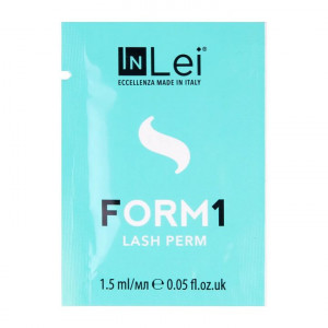 InLei, Перманентный состав для ресниц «Form 1» (в саше, 1 шт), Объем: 1,5 мл
