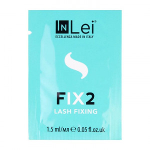InLei, Фиксирующий состав для ресниц «Fix 2» (в саше, 1 шт), Объем: 1,5 мл